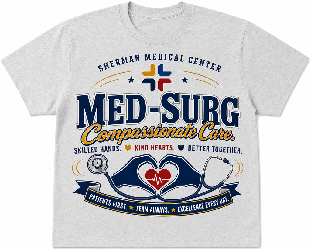 SMC Med-Surg Department T-Shirt