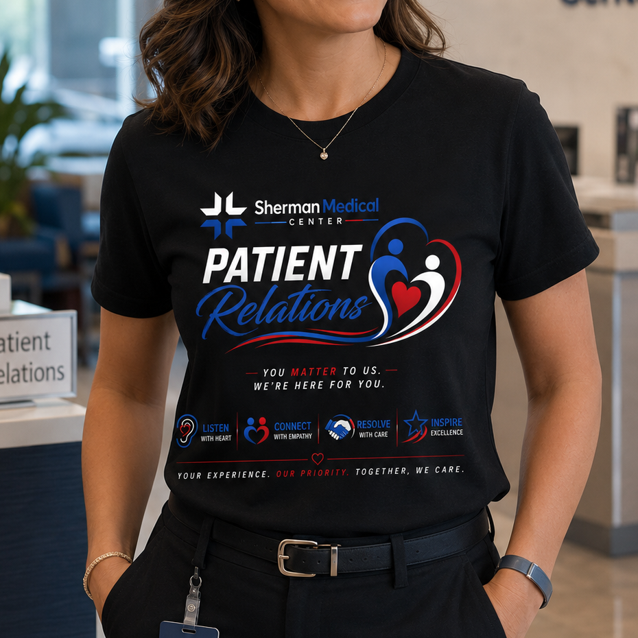 SMC Patient Relations Department T-Shirt