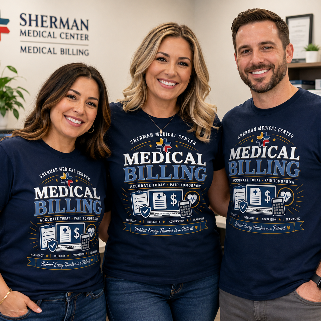 SMC Medical Billing Department T-Shirt