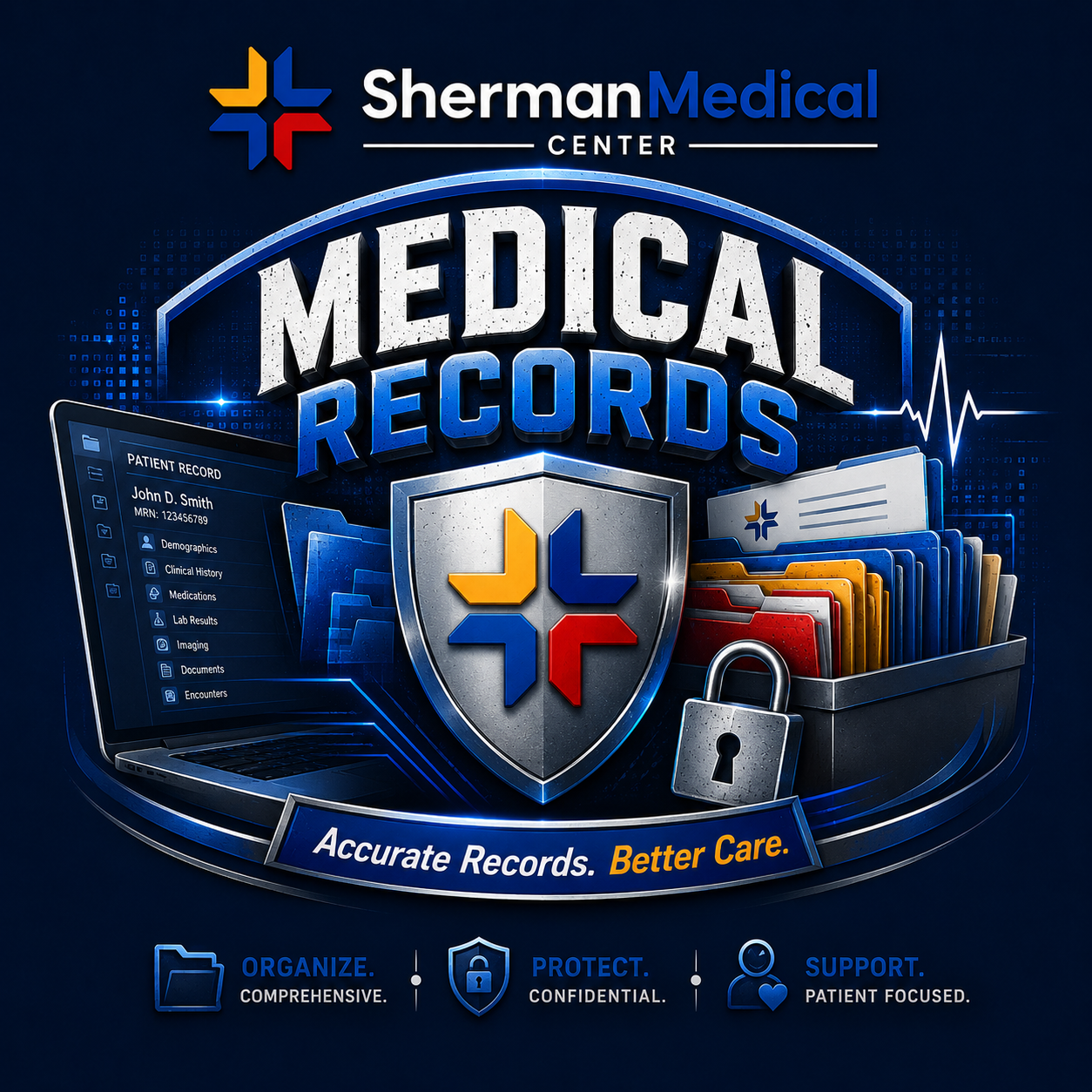 SMC Medical Records Department T-Shirt