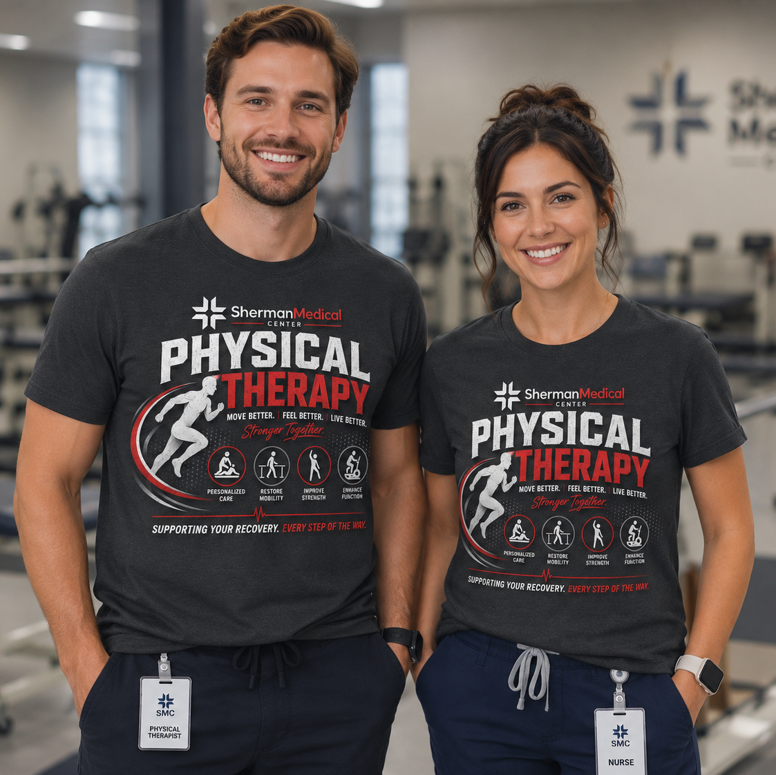 SMC Physical Therapy Department T-Shirt