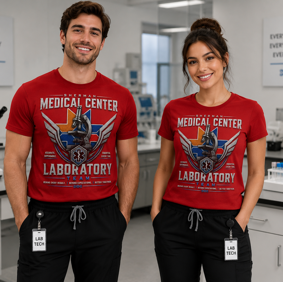 SMC Laboratory Department T-Shirt