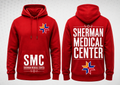 SMC Branded Pullover Hoodie RED