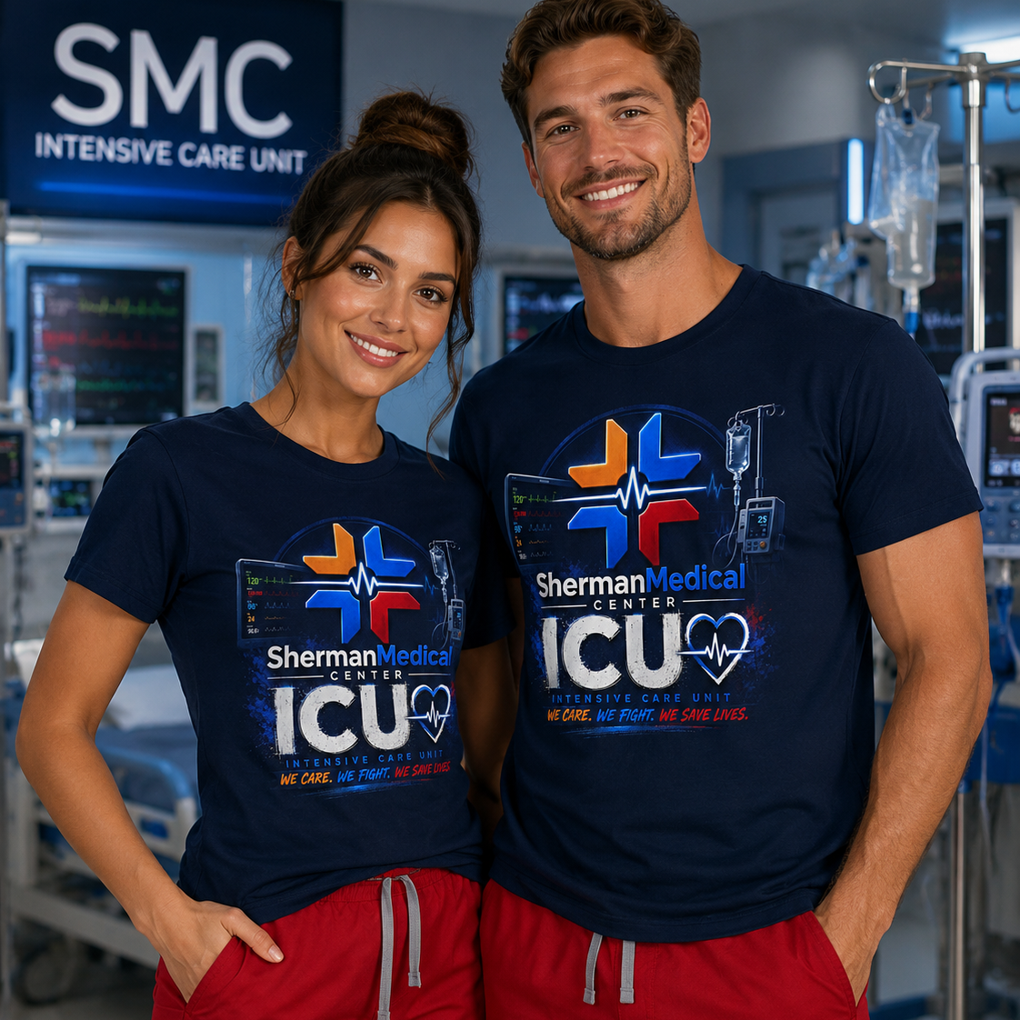 SMC ICU Department T-Shirt