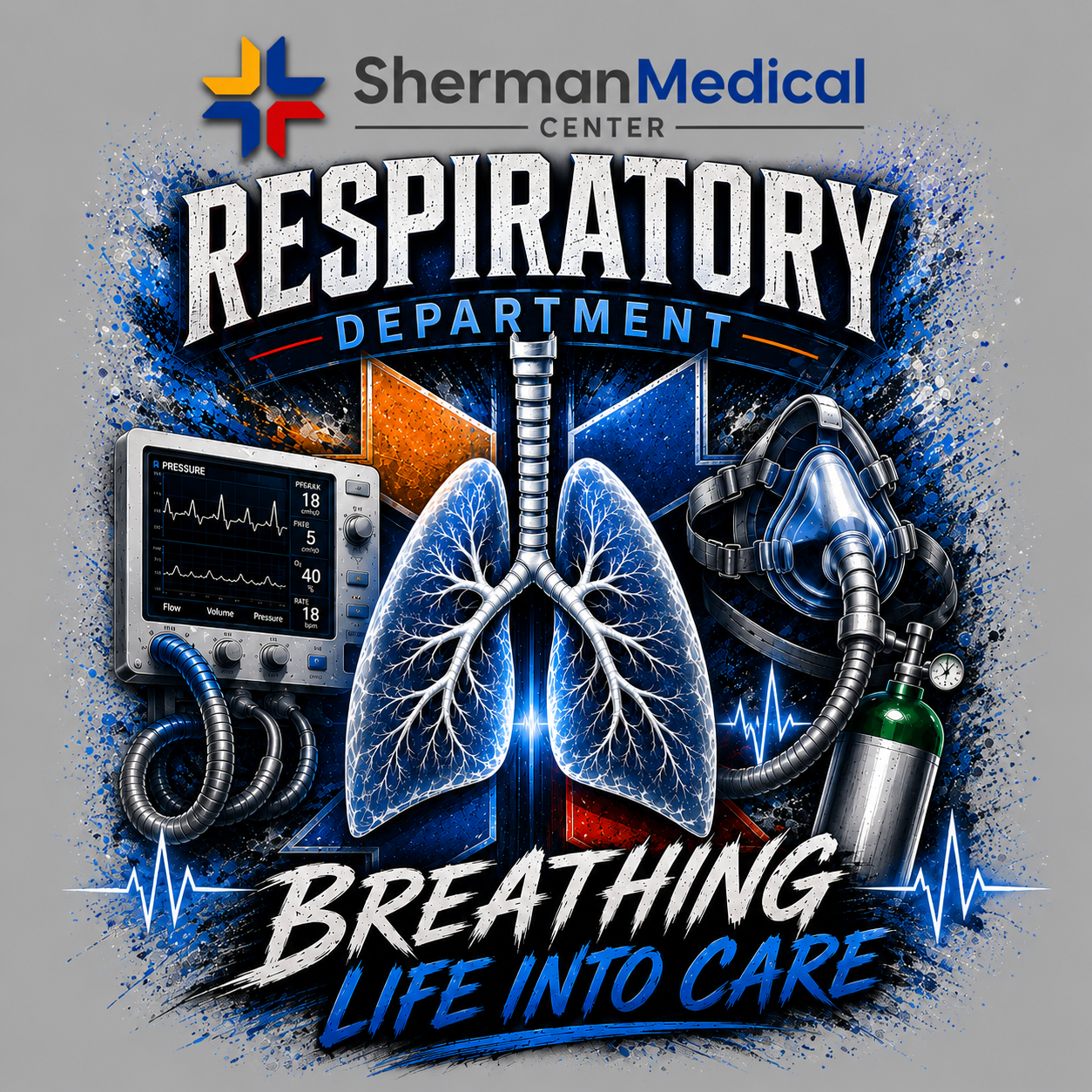 SMC Respiratory Department T-Shirt