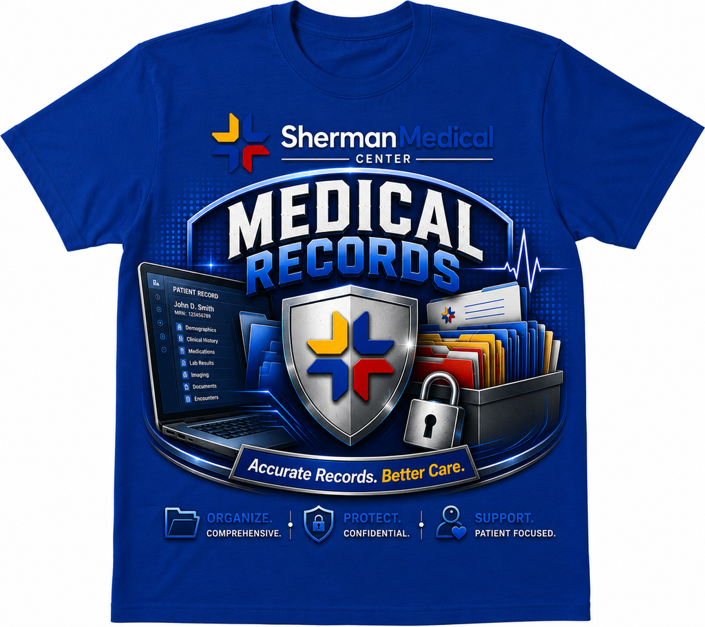 SMC Medical Records Department T-Shirt