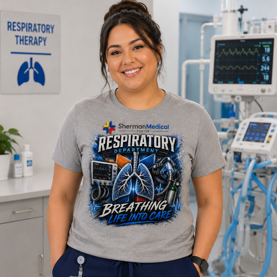 SMC Respiratory Department T-Shirt