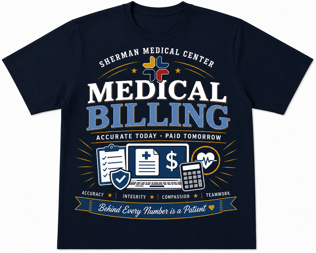 SMC Medical Billing Department T-Shirt