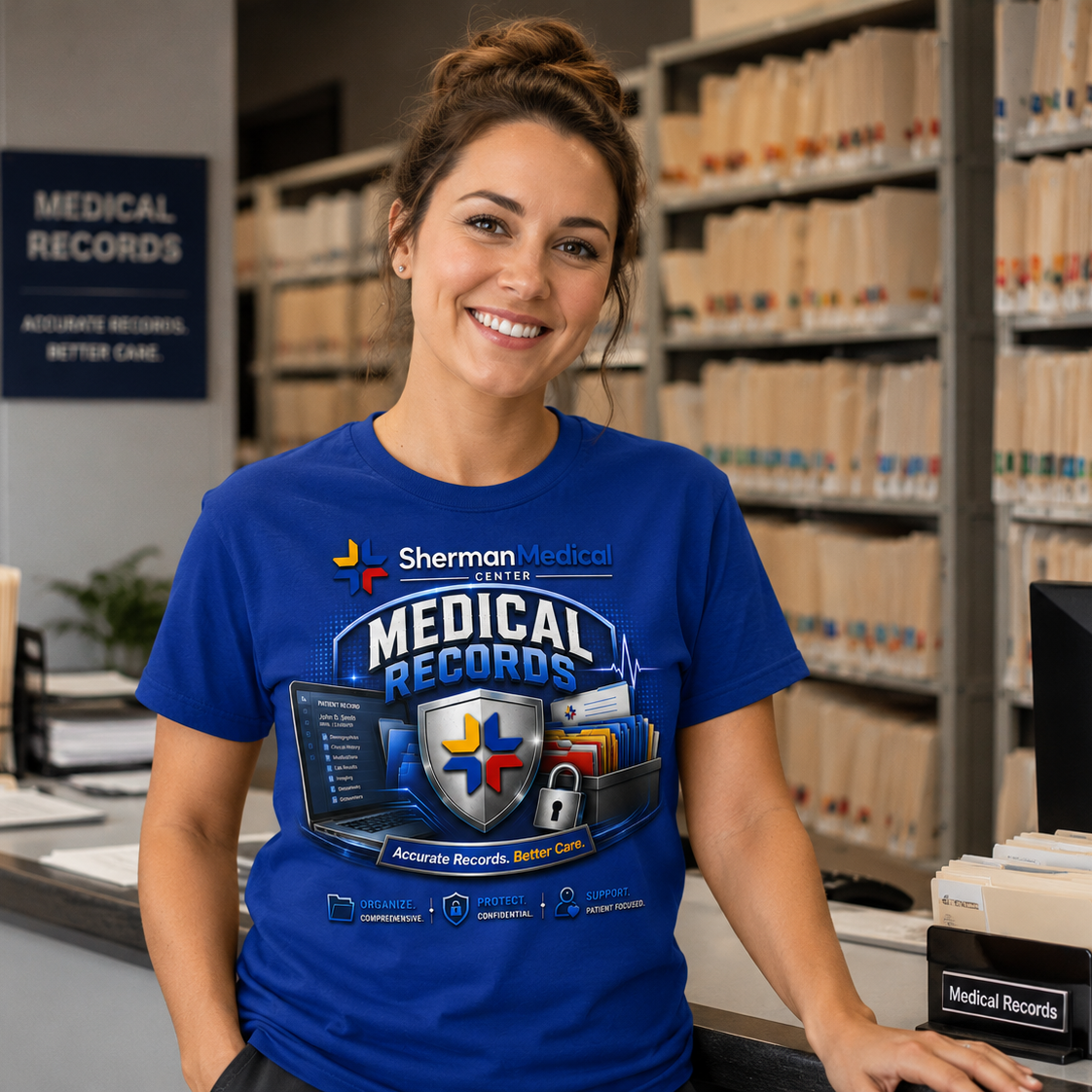 SMC Medical Records Department T-Shirt
