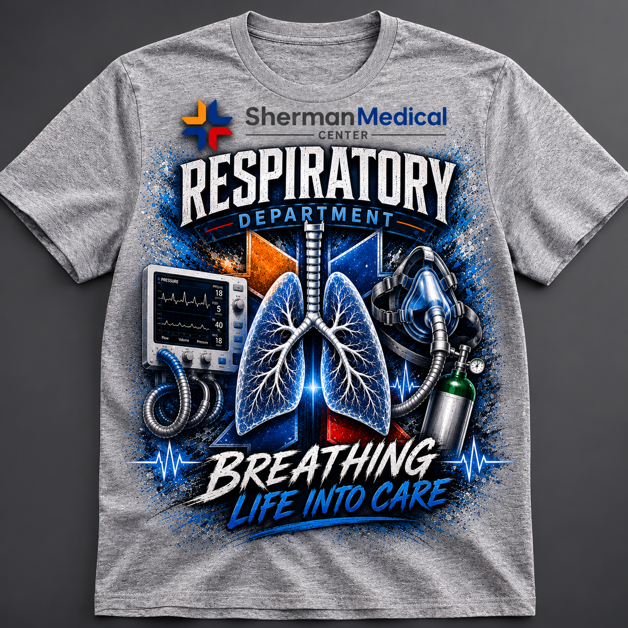 SMC Respiratory Department T-Shirt