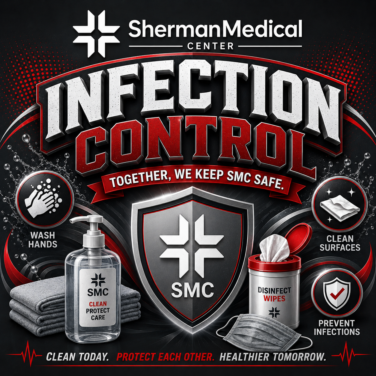 SMC Infection Control Department T-Shirt